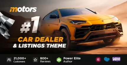 Motors Car Dealer and Rental Theme
